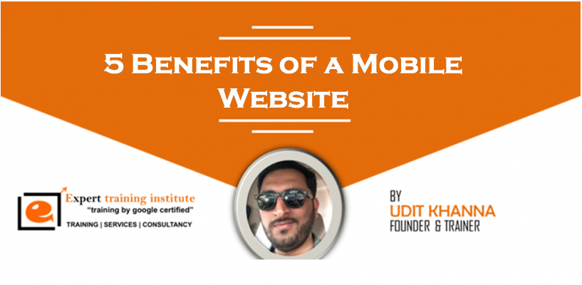 5 Benefits of a Mobile Website