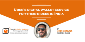 Read more about the article Uber’s digital wallet service for their riders in India