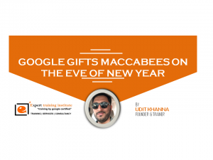 Read more about the article Google Gifts Maccabees On The Eve Of New Year