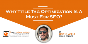 Read more about the article Why Title Tag Optimization Is A Must For SEO?