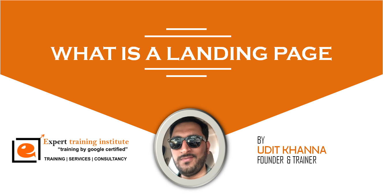 What is landing page