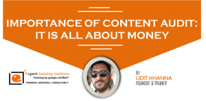 Read more about the article Importance of Content Audit: It is All about Money!