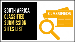 Read more about the article South Africa Classified Submission Sites List 2022