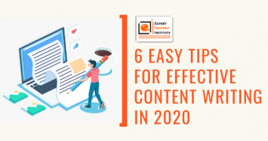 6 Easy Tips For Effective Content Writing in 2020