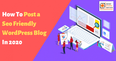 How To Post a Seo Friendly WordPress Blog in 2020