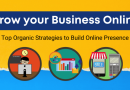 Learn 8 Organic Strategies to Grow your Business Online and Build Online Presence